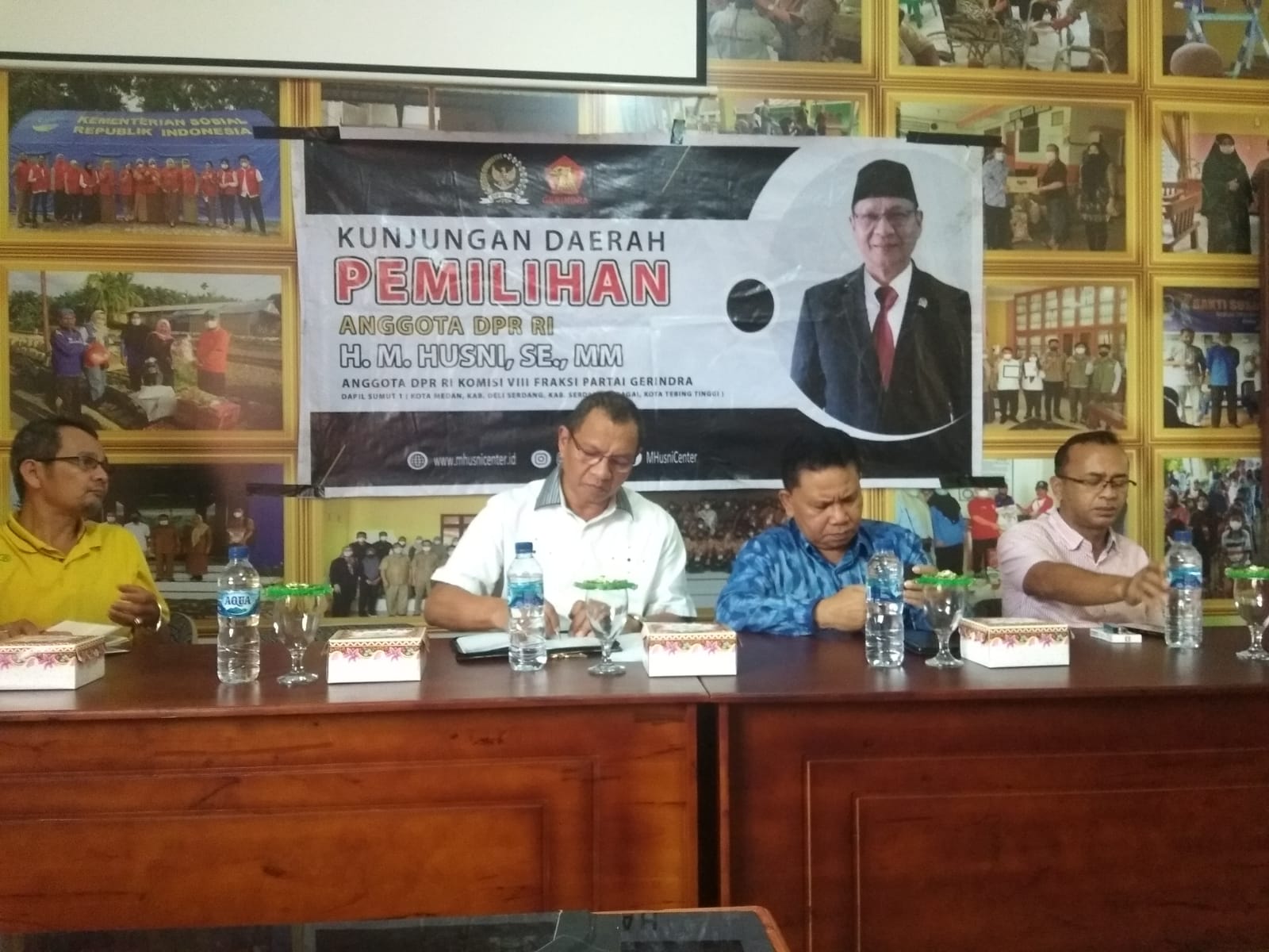 Dinas sosial kota tebing tinggiKunjungan Kerja Anggota DPR-RI ke Dinas Sosial Kota Tebing Tinggi