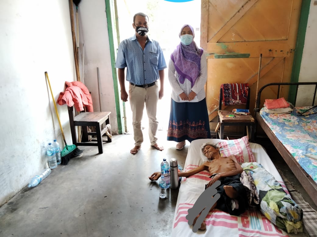 Dinas sosial kota tebing tinggiKunjungan Kepada Masyarakat Penderita Disabilitas