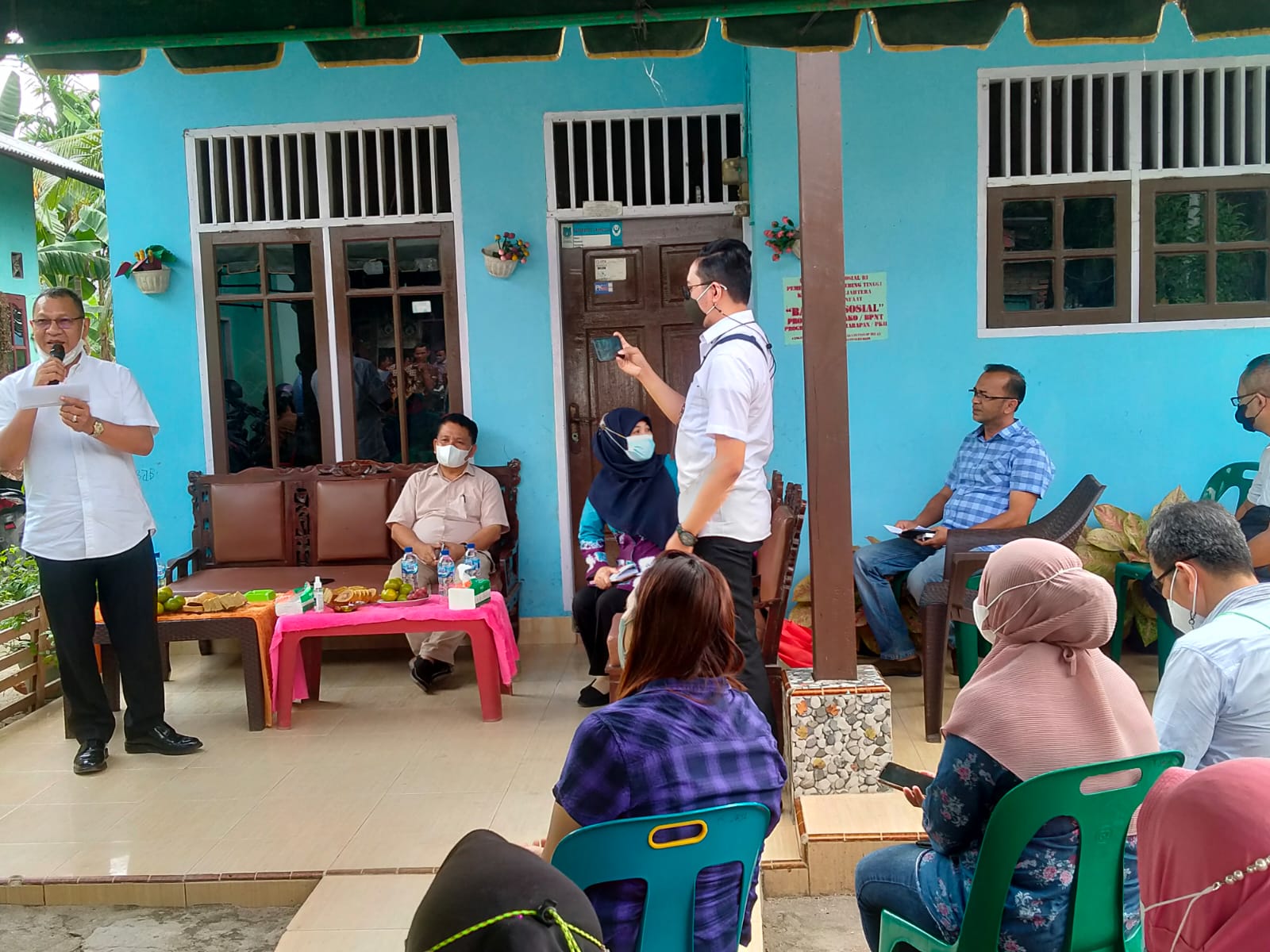 Dinas sosial kota tebing tinggiKunjungan Anggota DPR RI ke Dinas Sosial serta KPM PKH dan BPNT/Sembako Kota Tebing Tinggi