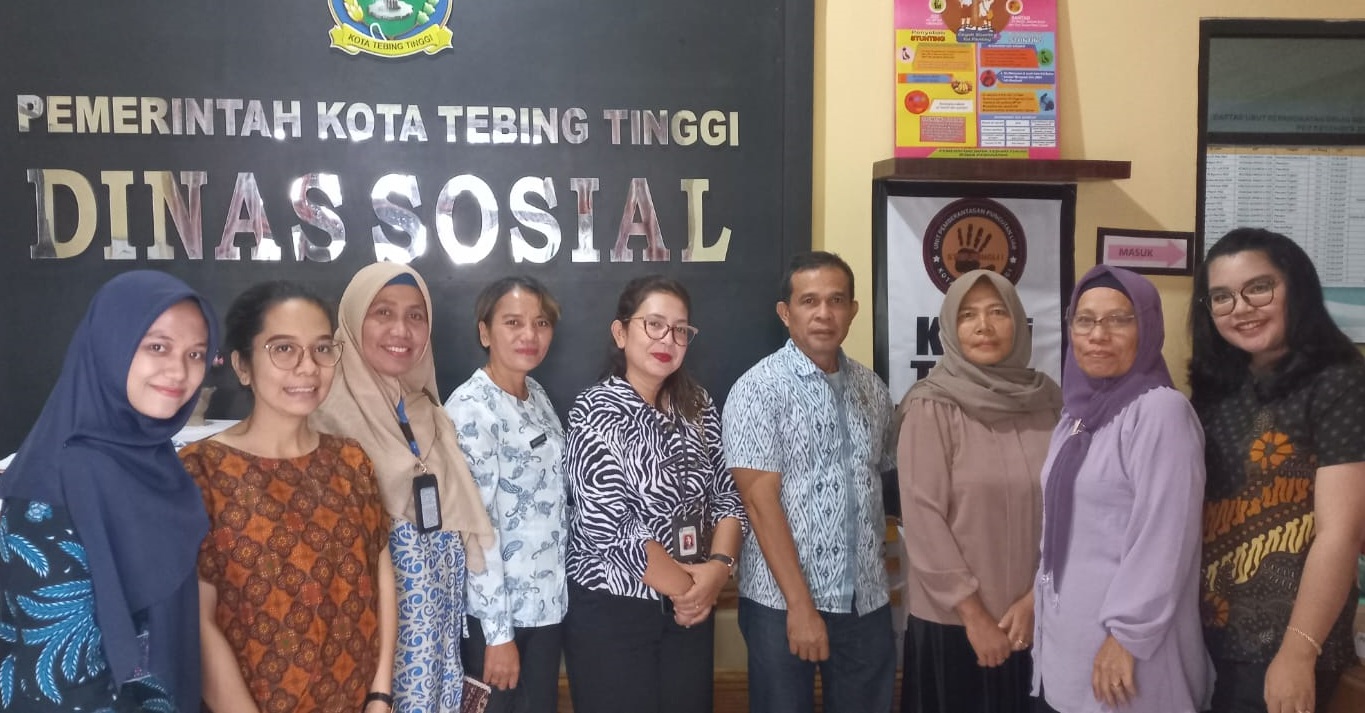 Dinas sosial kota tebing tinggiKunjungan kerja Panti Tuna Laras,Berastagi ke Dinsos Tebing Tinggi
