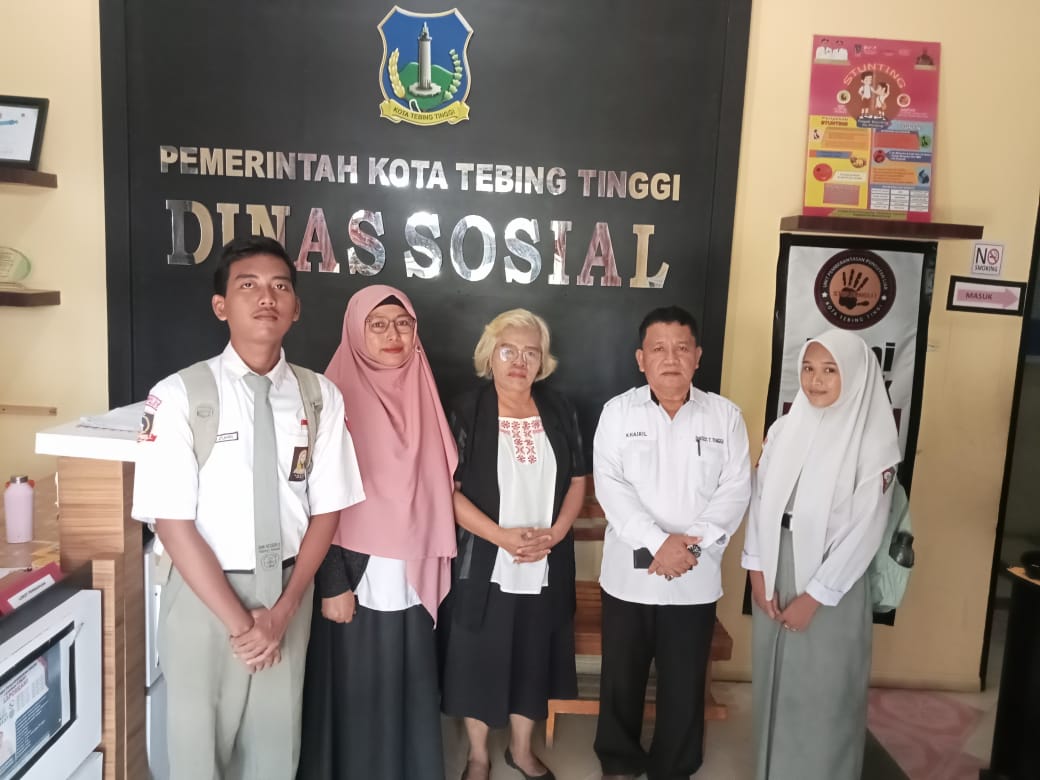 Dinas sosial kota tebing tinggiDinas Sosial Menerima Siswa Praktik Kerja Lapangan SMK Negeri 2 Tebing Tinggi