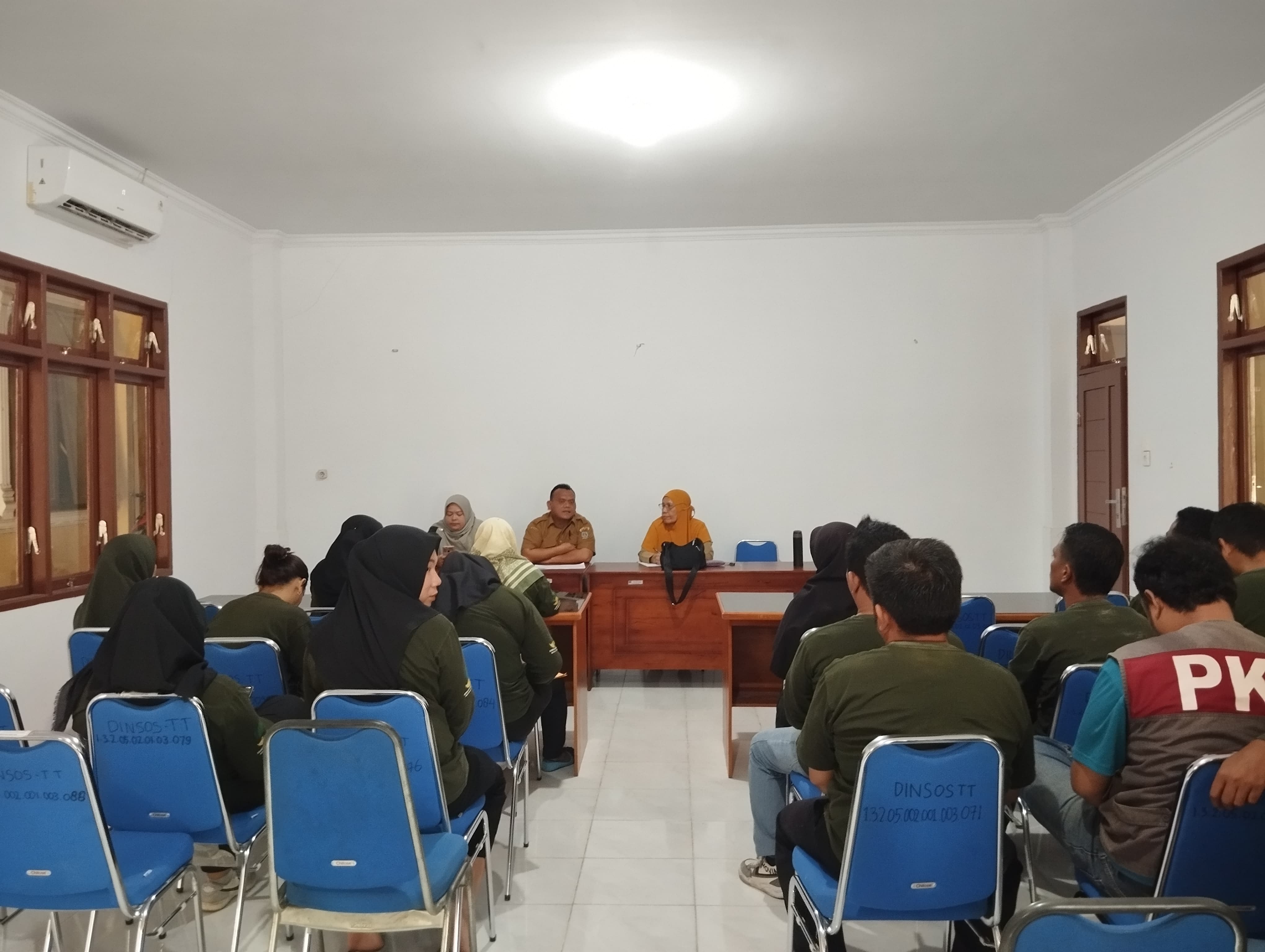 Dinas sosial kota tebing tinggiRapat Bulanan Pendamping Program Keluarga Harapan