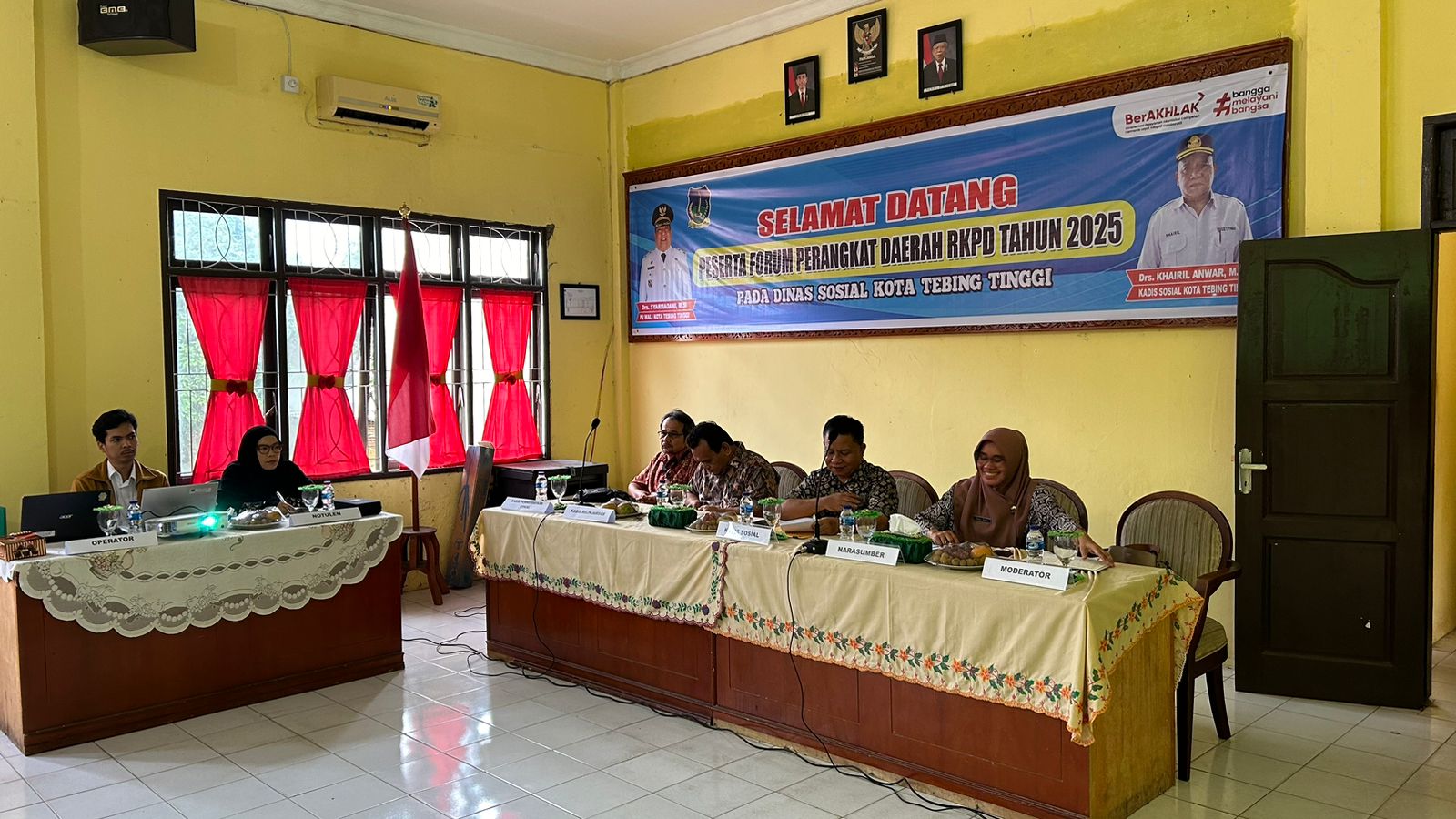 Dinas sosial kota tebing tinggiDinsos Laksanakan Forum Perangkat Daerah