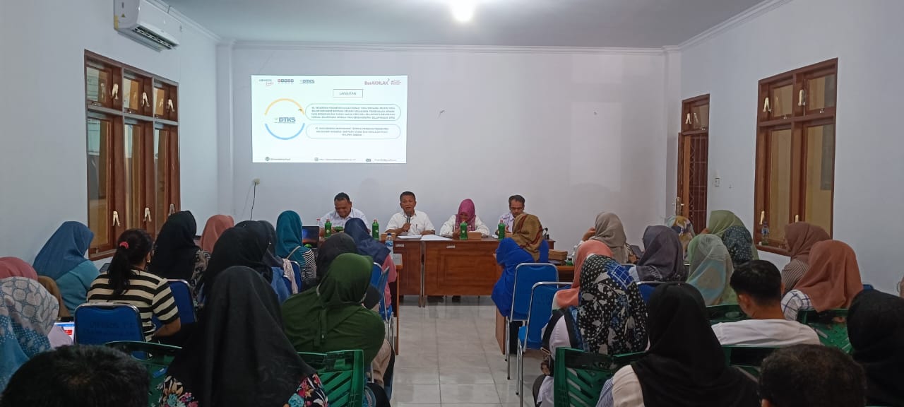Dinas sosial kota tebing tinggiDinsos Lakukan Pelatihan Petugas Pendata Data Terpadu Kesejahteraan Sosial