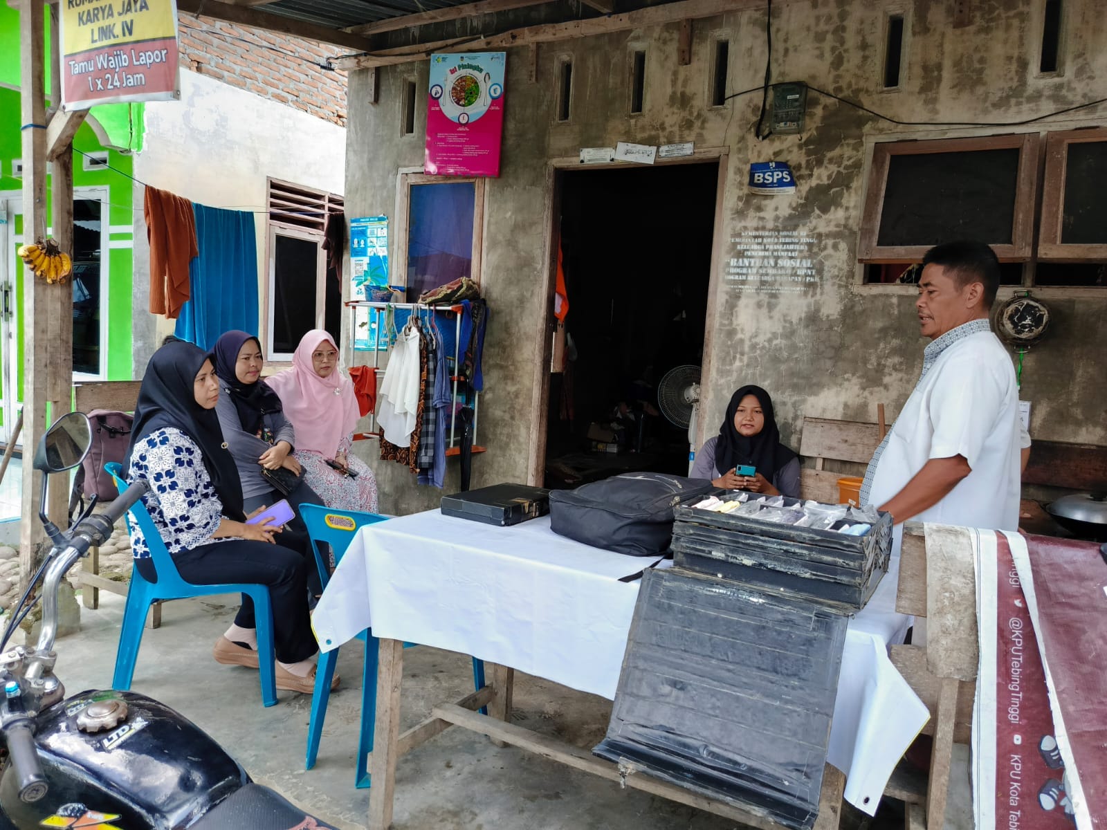 Dinas sosial kota tebing tinggiDinas Sosial Lakukan Asesmen Bantuan Pena Berdikari