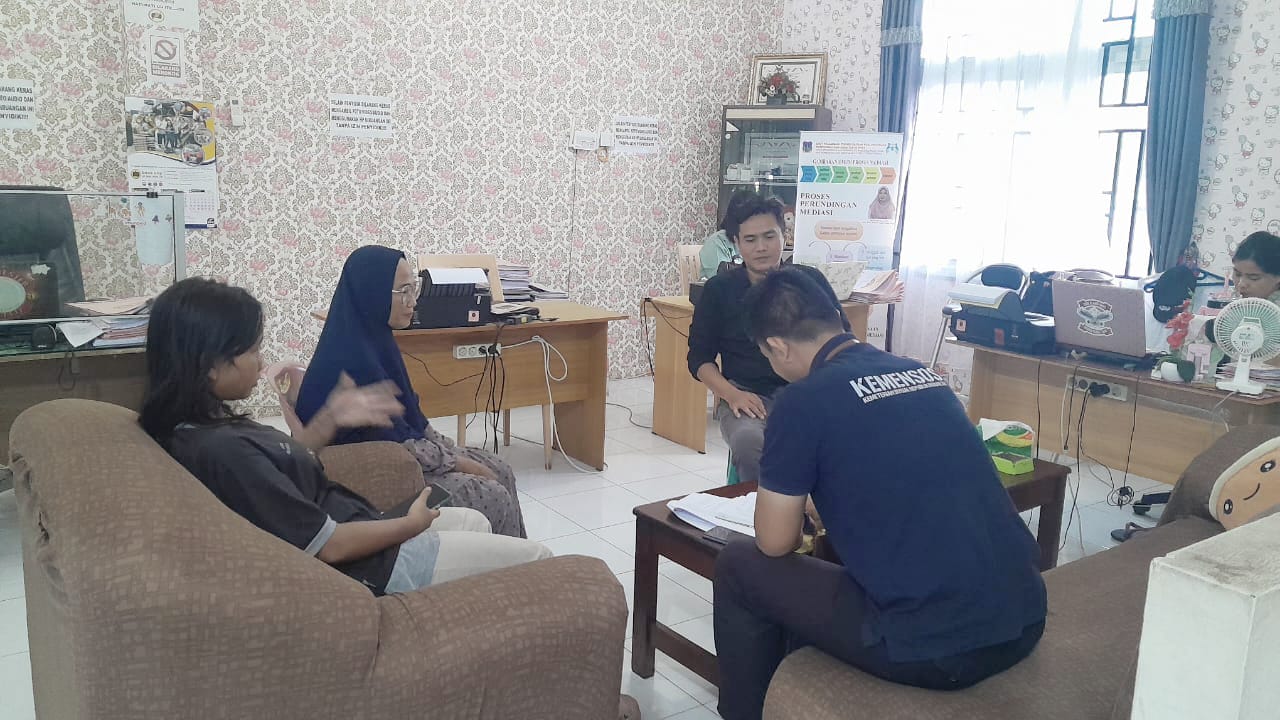 Dinas sosial kota tebing tinggiTim Dinas Sosial Kota Tebing Tinggi Melakukan Assesment Anak Berhadapan dengan Hukum